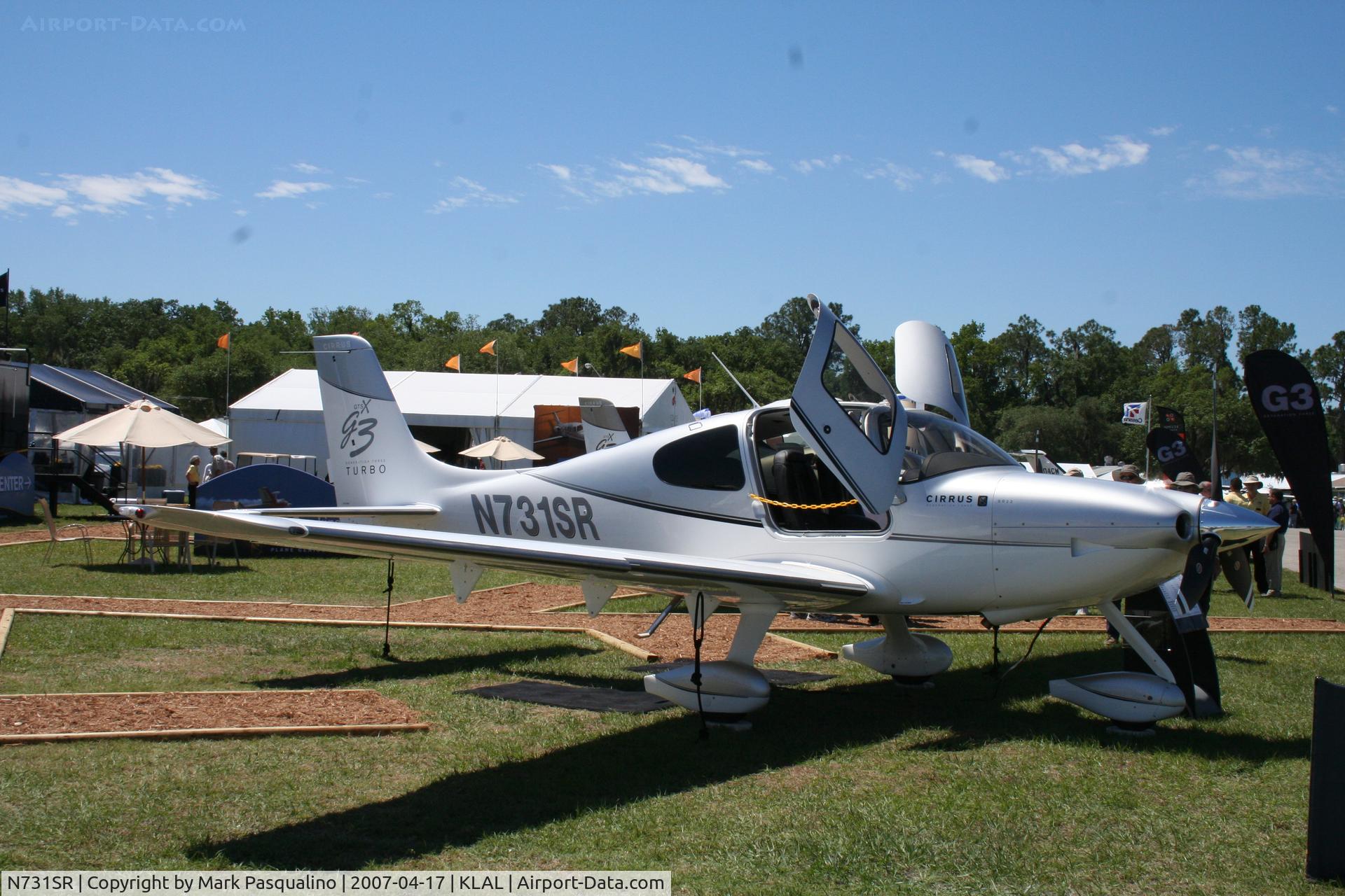 N731SR, 2007 Cirrus SR22 C/N 2443, SR22