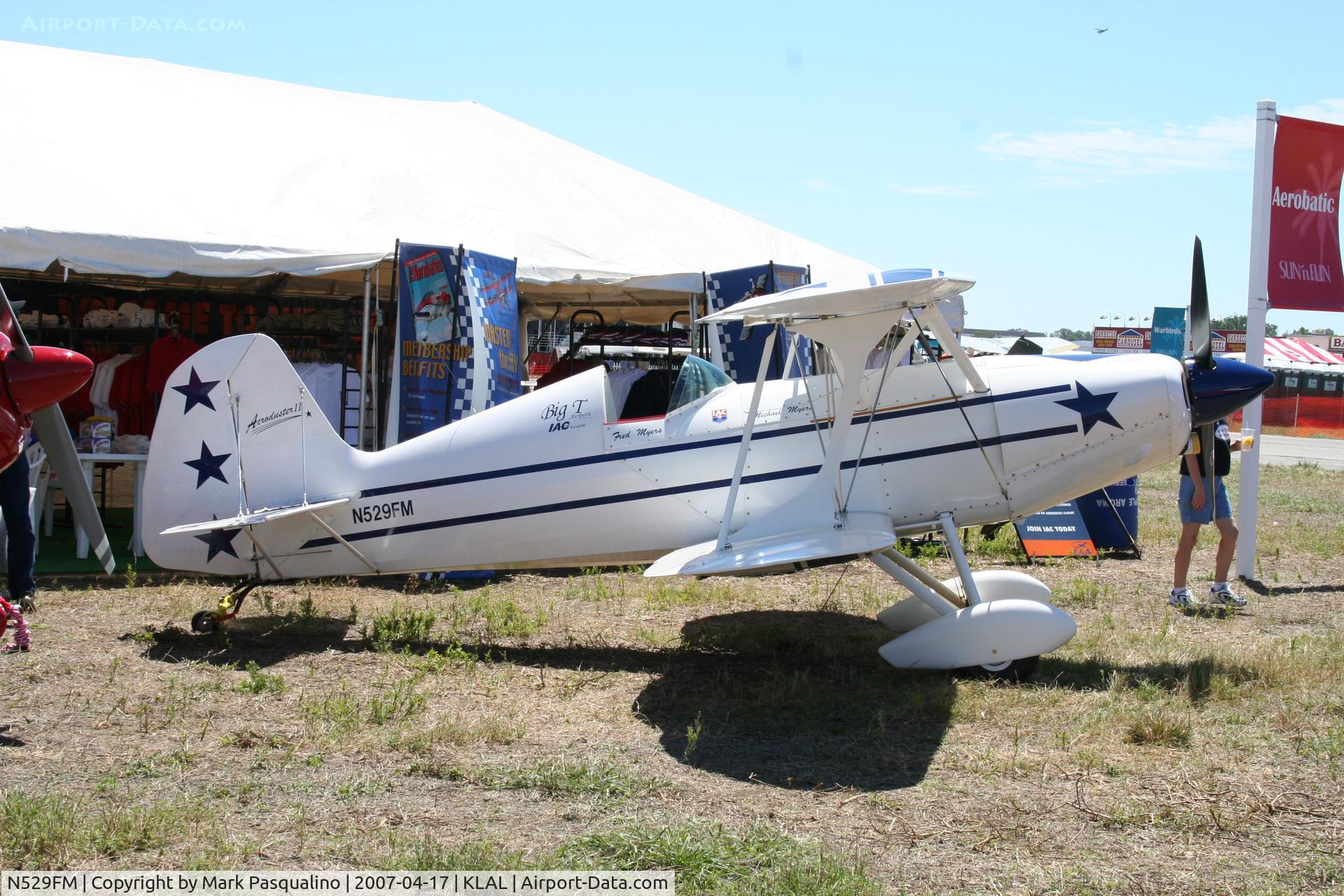 N529FM, 1998 Stolp SA-750 Acroduster Too C/N 302, Acroduster II