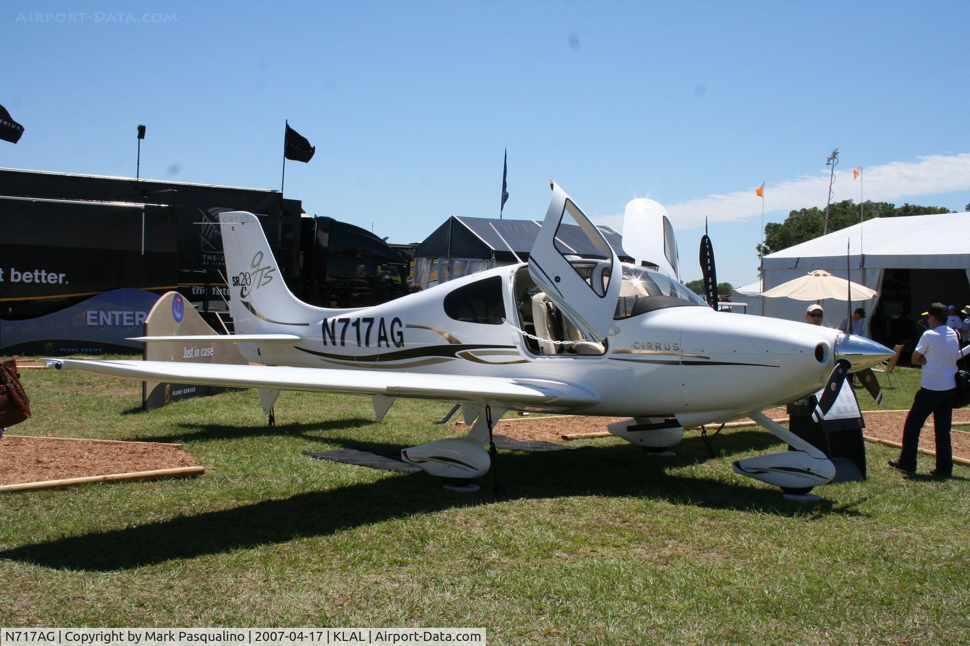 N717AG, 2007 Cirrus SR20 C/N 1792, SR20