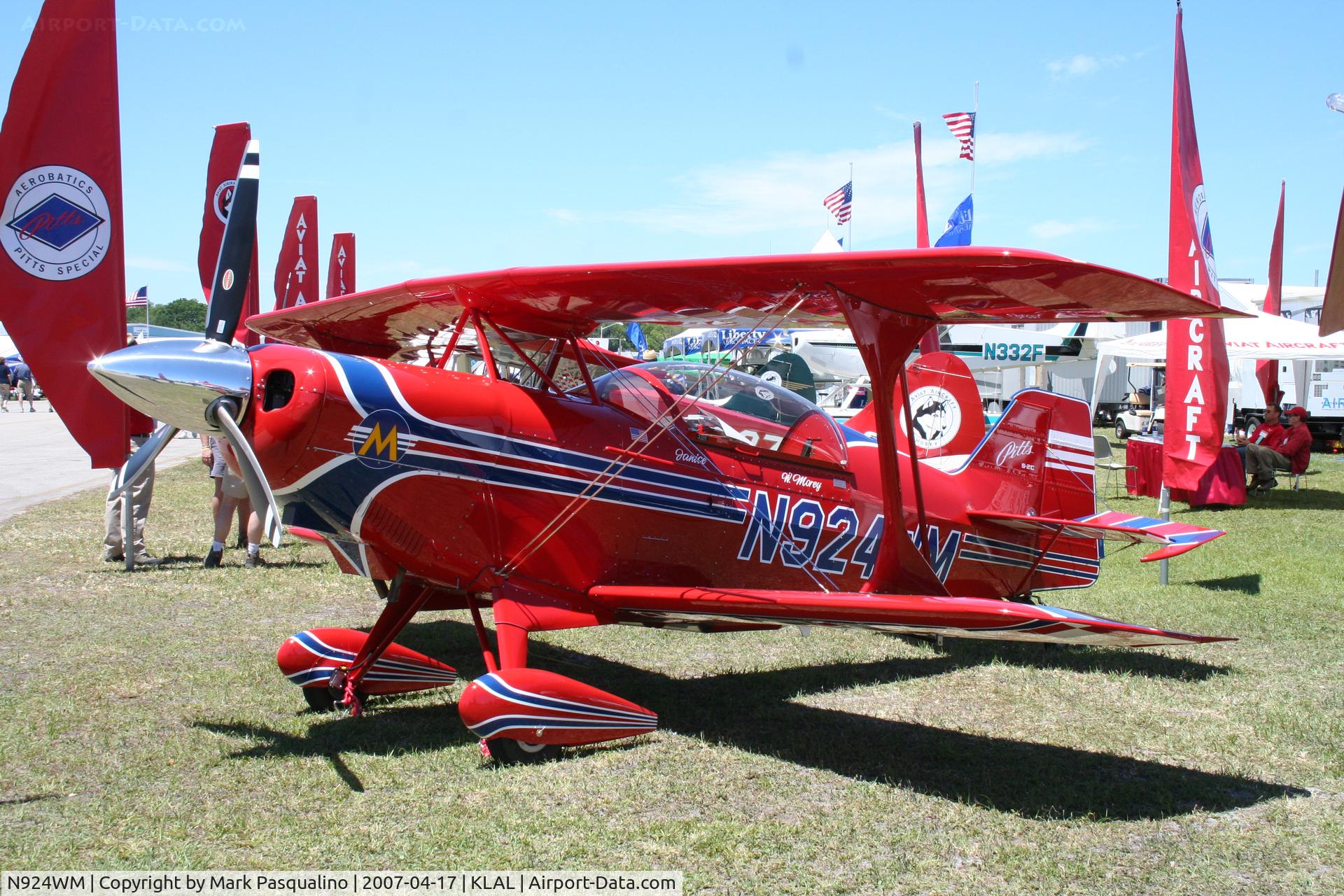 N924WM, Aviat Pitts S-2C Special C/N 6075, Pitts S-2C