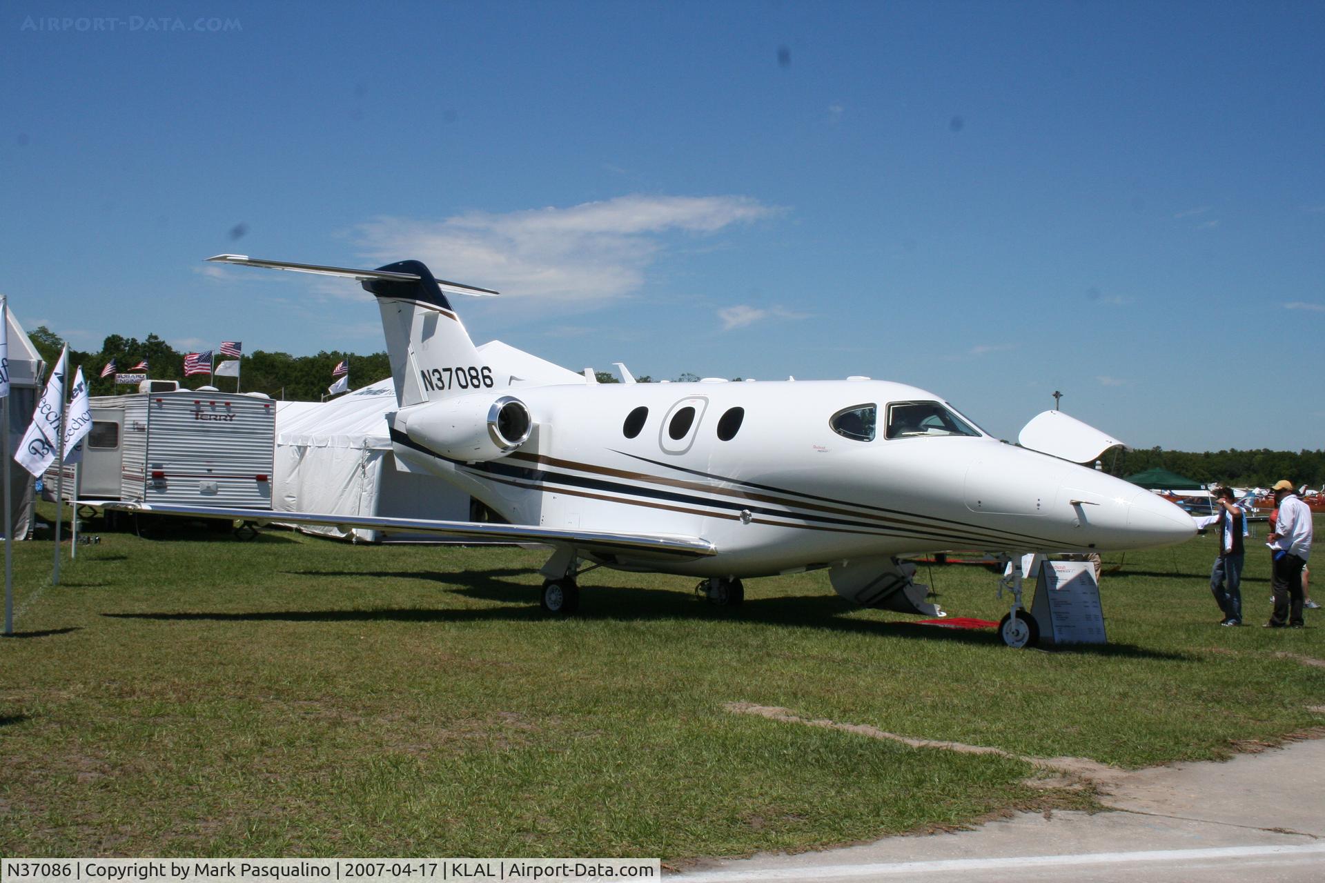 N37086, 2007 Raytheon 390 Premier 1A C/N RB-186, Premier 390