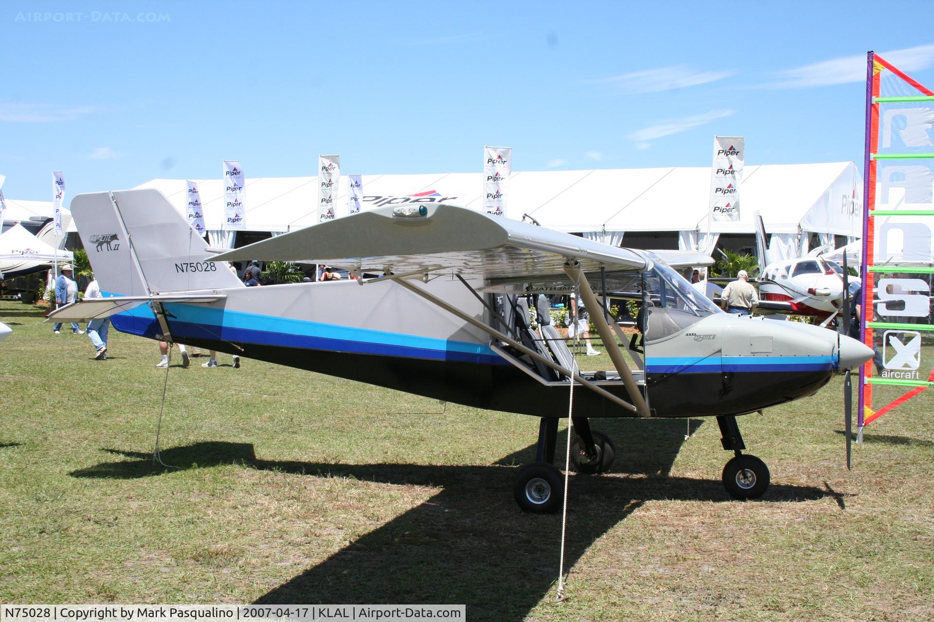 N75028, 2007 Rans S-6ES Coyote II C/N 11051708ES, Rans S-6ES