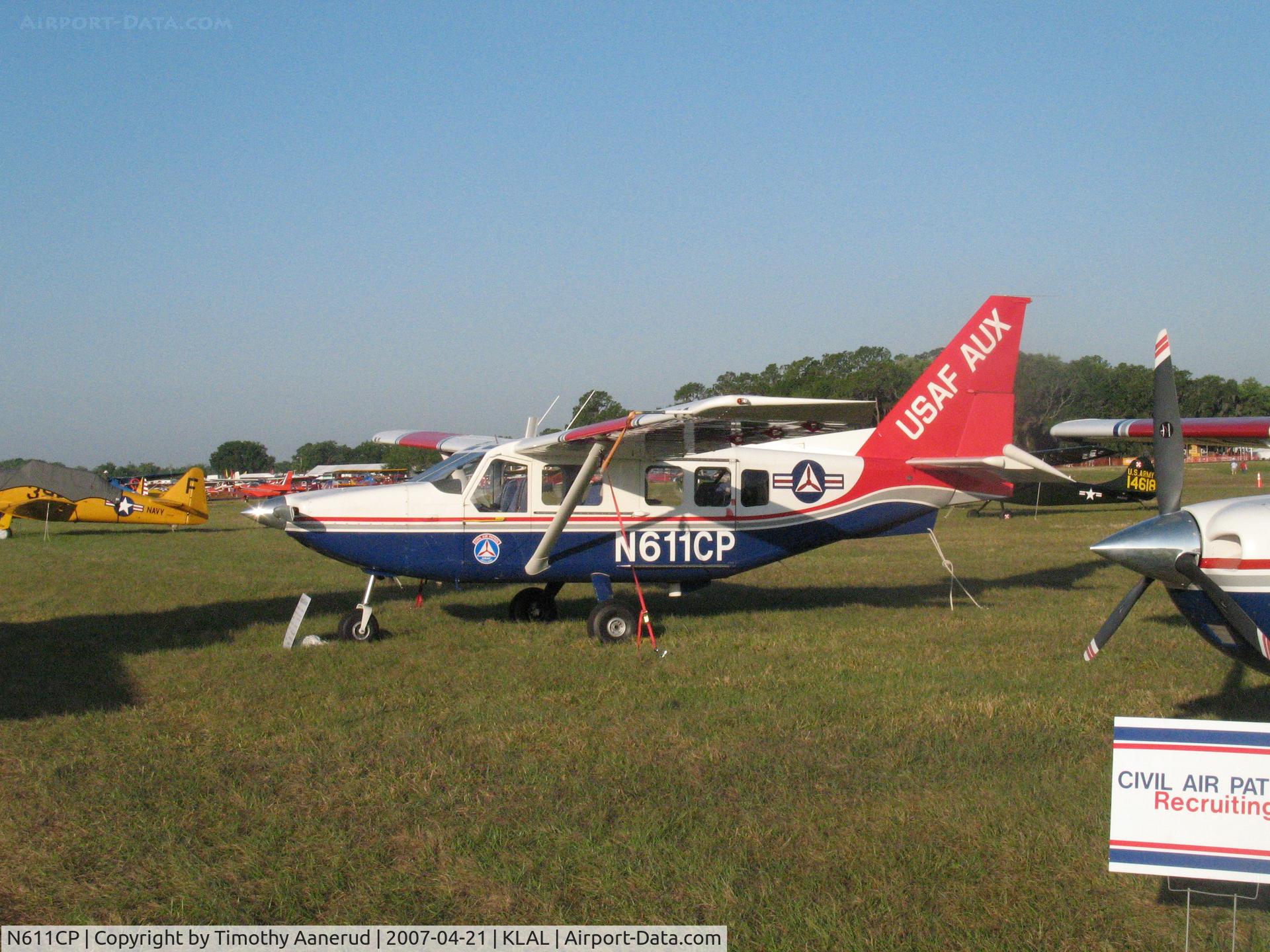 N611CP, Gippsland GA-8 Airvan C/N GA8-04-058, Sun-n-Fun 2007, Civil Air Patrol
