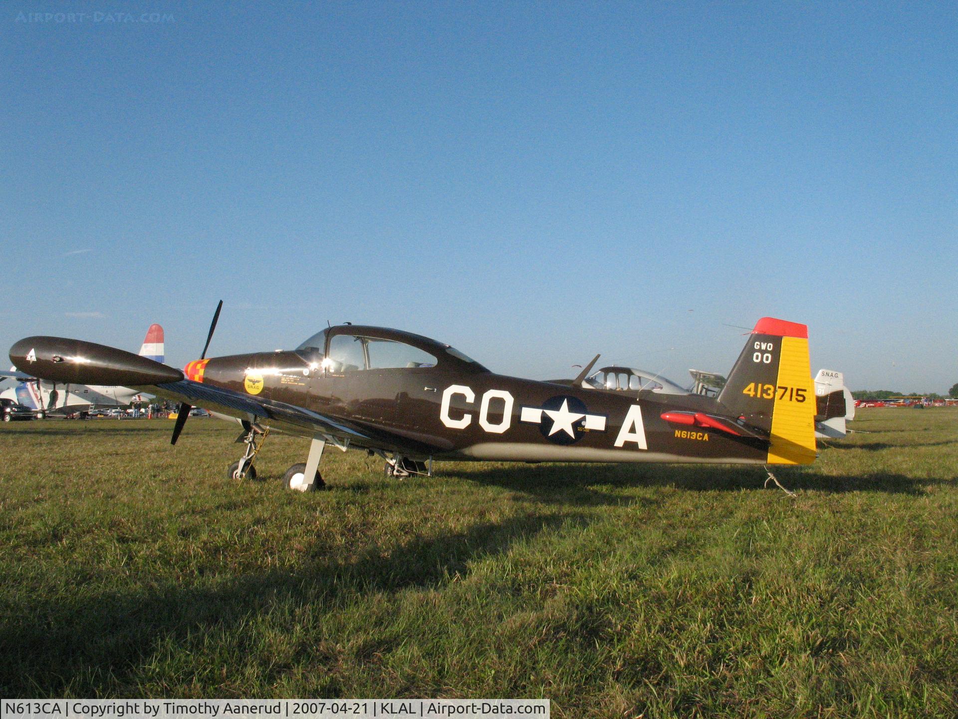 N613CA, 1946 North American Navion (NA-145) C/N NAV-4-340, Sun-n-Fun 2007