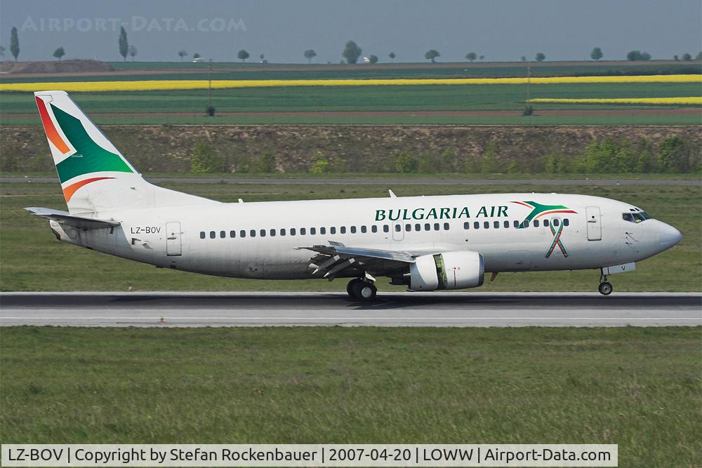 LZ-BOV, 1987 Boeing 737-330 C/N 23833, Bulgaria Air bobby.