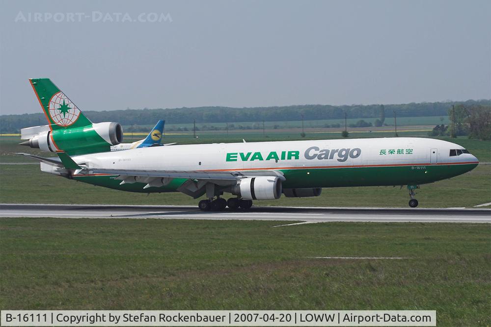 B-16111, 1998 McDonnell Douglas MD-11F C/N 48787, EVA Air Cargo MD-11.