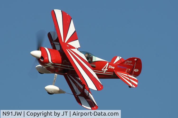 N91JW, 1974 Aerotek Pitts S-1S Special C/N 1-0023, JW racing at Reno