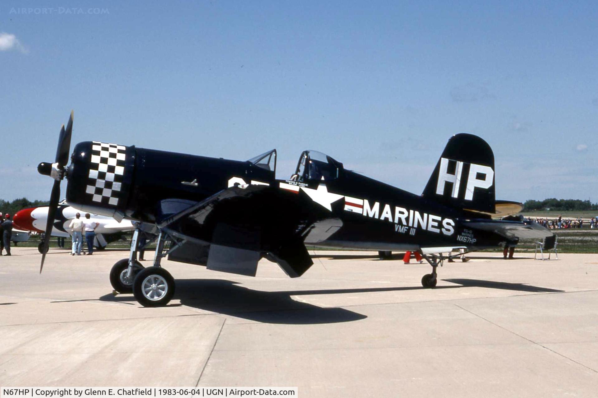 N67HP, 1945 Goodyear FG-1D Corsair C/N 3356, FG-1D 92095