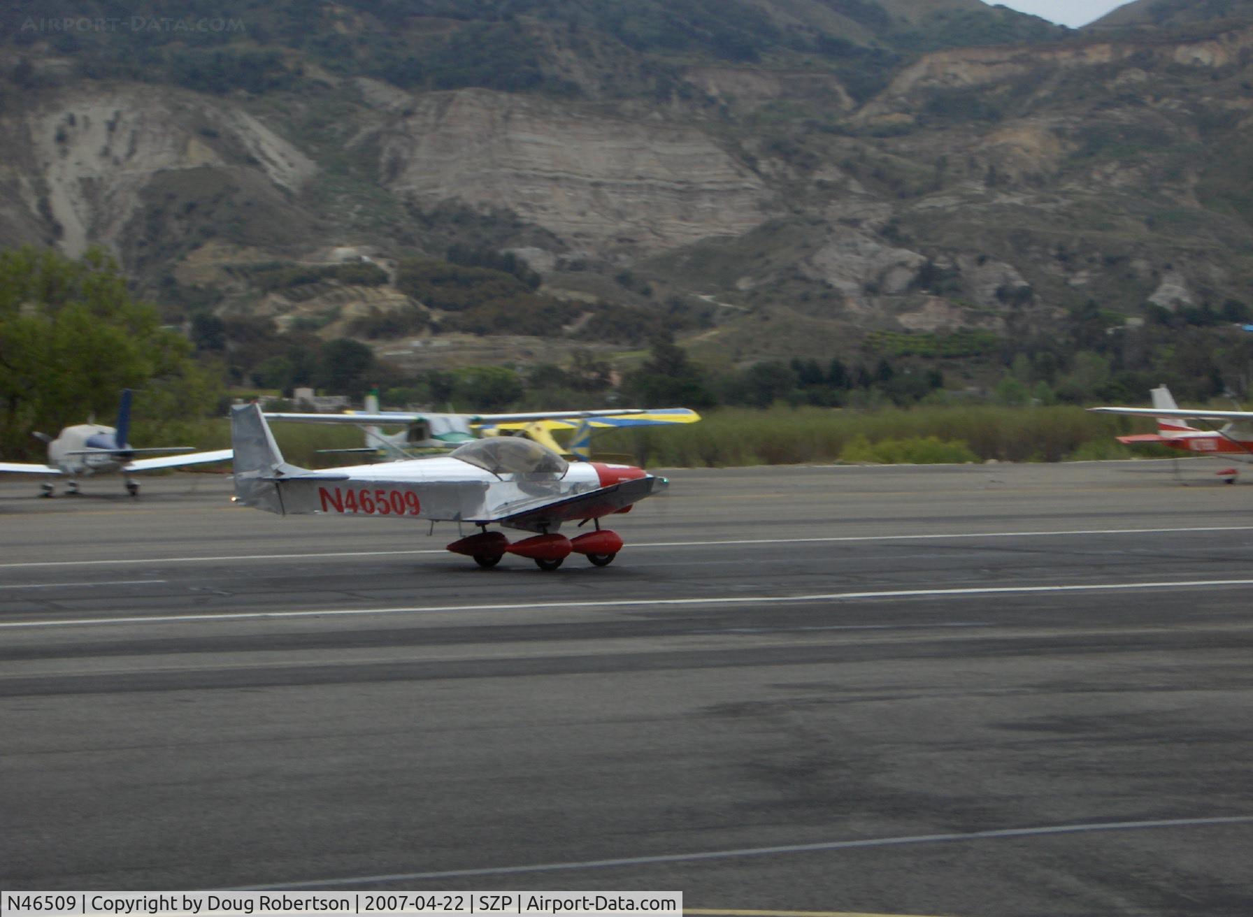 N46509, Zenith CH-601 HDS Zodiac C/N 6-3923, 2005 Sullivan Zenair Super ZODIAC 601 HDS, Subaru EA-81 100 Hp, PSRU, highly polished all metal experimental design, takeoff roll Rwy 22