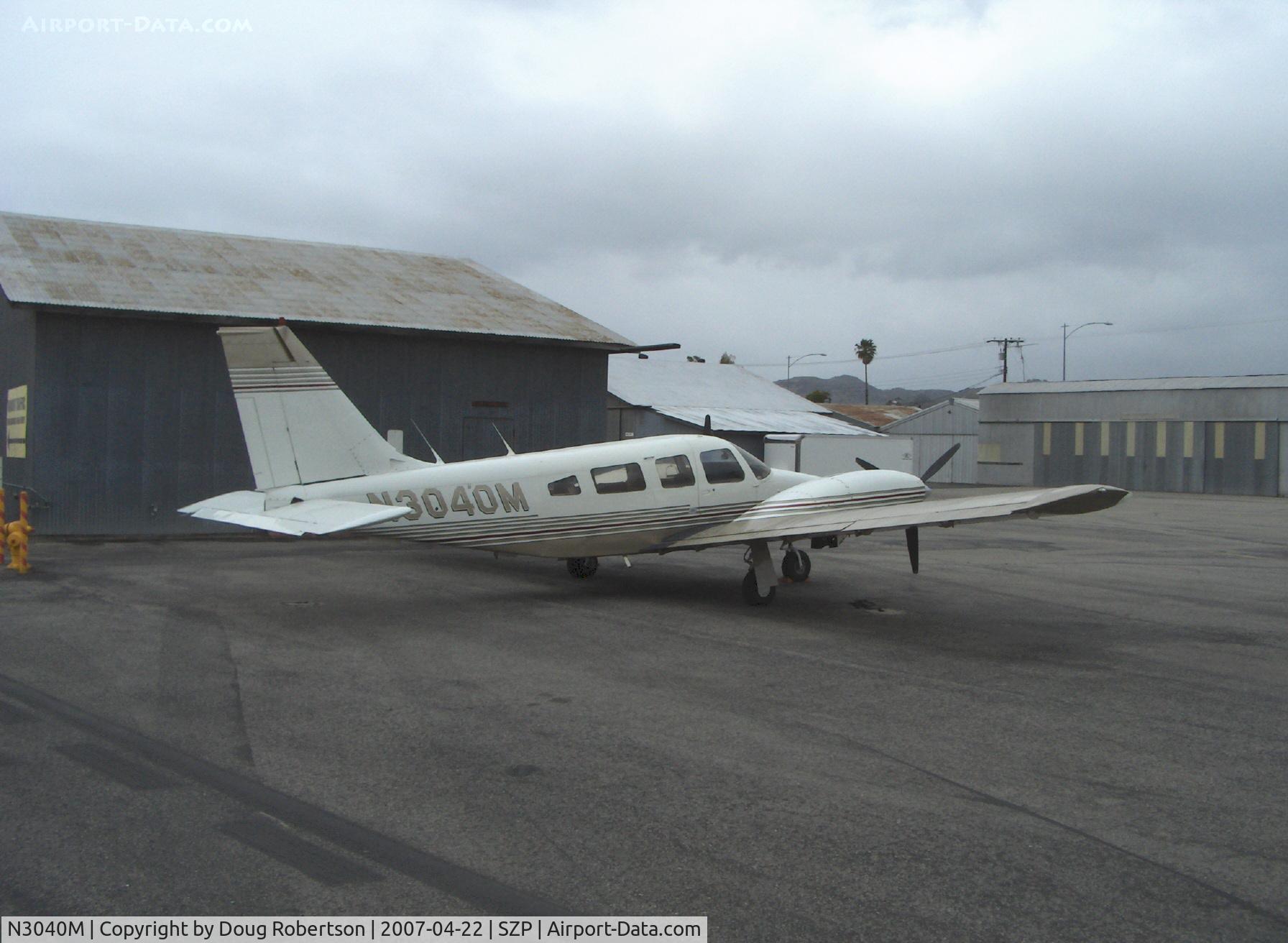 N3040M, 1979 Piper PA-34-200T Seneca II C/N 34-7970105, 1979 Piper PA-34-200T SENECA II, two Continental TSIO-360-E 200 Hp turbo-charged, counter-rotating props
