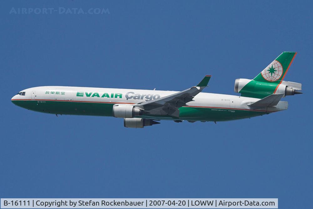 B-16111, 1998 McDonnell Douglas MD-11F C/N 48787, MD-11 heading for Brussels.