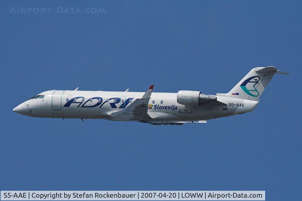 S5-AAE, 1998 Canadair CRJ-200LR (CL-600-2B19) C/N 7170, Adria CRJ.
