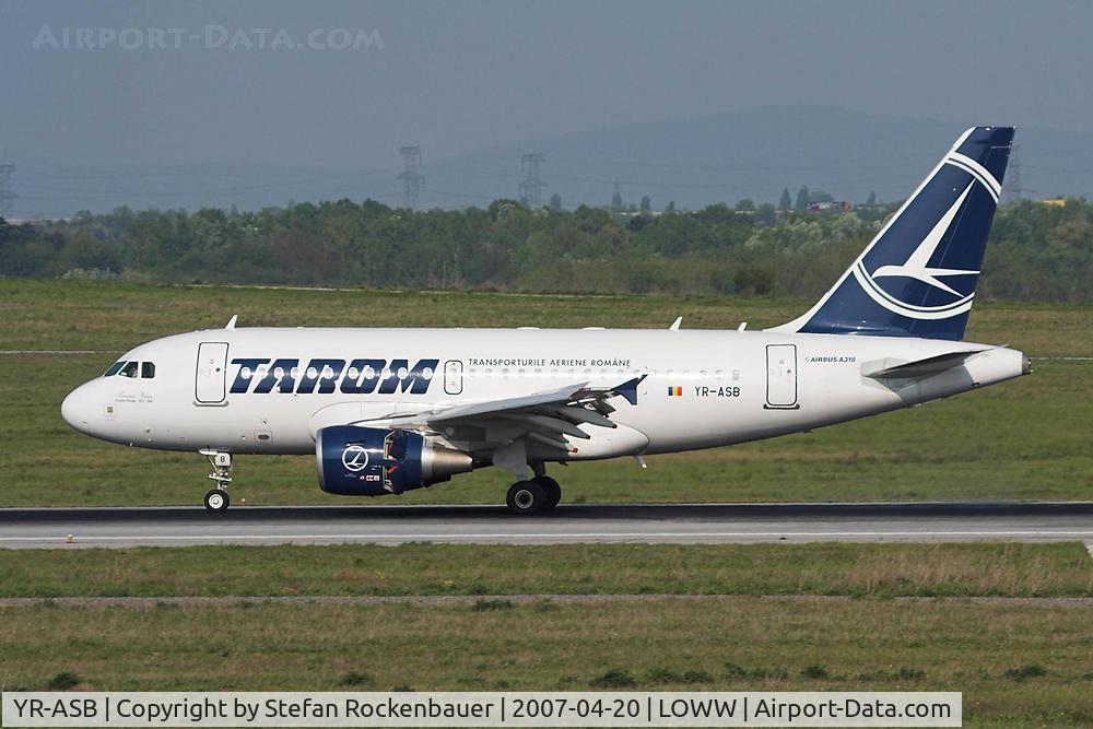YR-ASB, 2006 Airbus A318-111 C/N 2955, One of Tarom's A319.