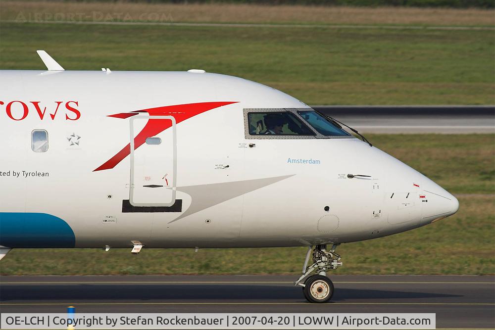 OE-LCH, 1996 Canadair CRJ-200LR (CL-600-2B19) C/N 7110, Closeup of Amsterdam.