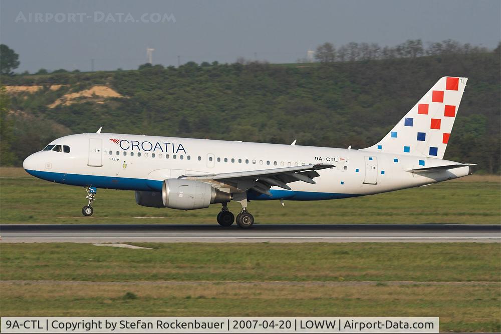 9A-CTL, 2000 Airbus A319-112 C/N 1252, Croatia A319.