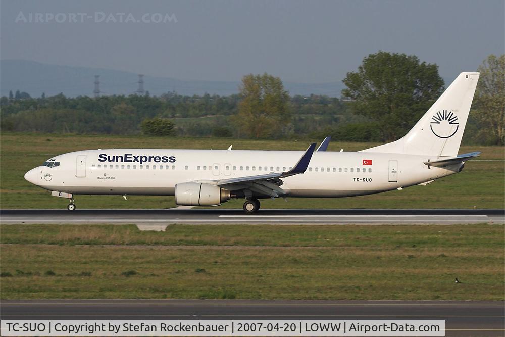 TC-SUO, 2001 Boeing 737-86Q C/N 30272, SunExpress 737.