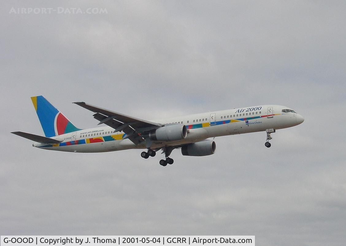 G-OOOD, 1988 Boeing 757-28A C/N 24235, Boeing 757-200