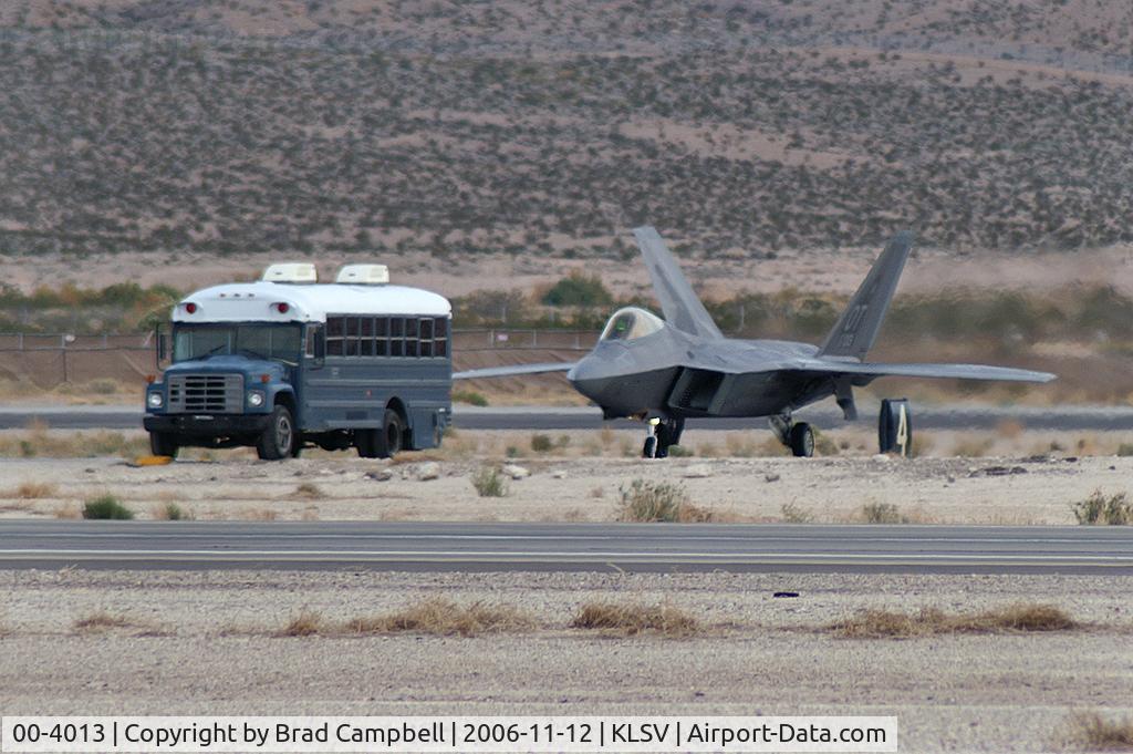 00-4013, Lockheed Martin F/A-22A Raptor C/N 4013, United States - US Air Force (USAF) / Lockheed Martin F/A-22A Raptor - Aviation Nation 2006