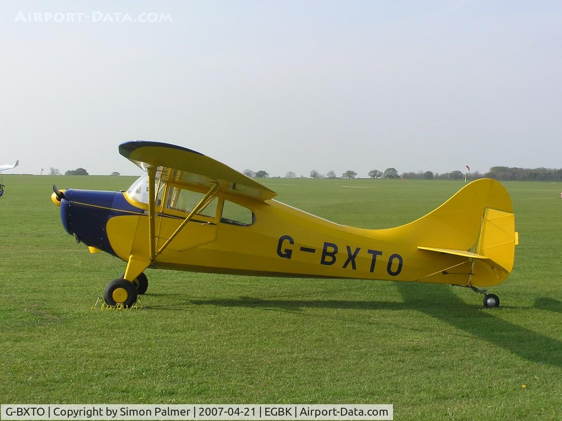 G-BXTO, 1967 Hindustan Aeronautics HAL-26 Pushpak C/N PK-128, Hindustan Pushpak