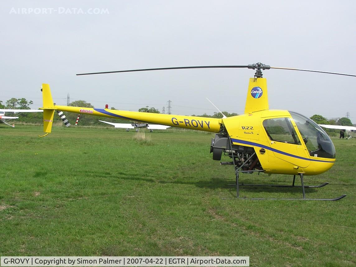 G-ROVY, 1999 Robinson R22 Beta C/N 2957, Robinson R22