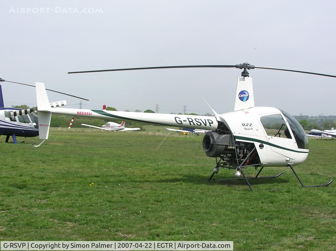 G-RSVP, 1998 Robinson R22 Beta C/N 2788, Robinson R22