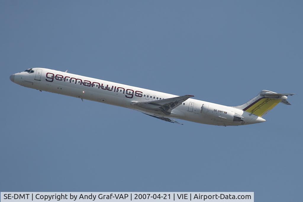 SE-DMT, 1980 McDonnell Douglas MD-81 (DC-9-81) C/N 48003, Germanwings MD80