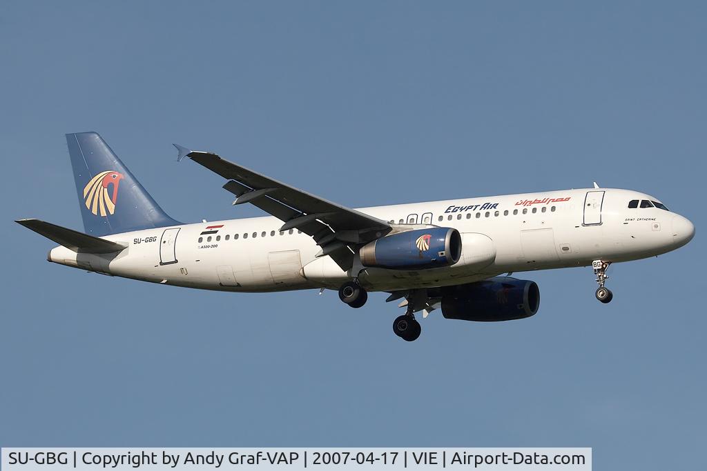 SU-GBG, 1992 Airbus A320-231 C/N 366, Egypt Air A320