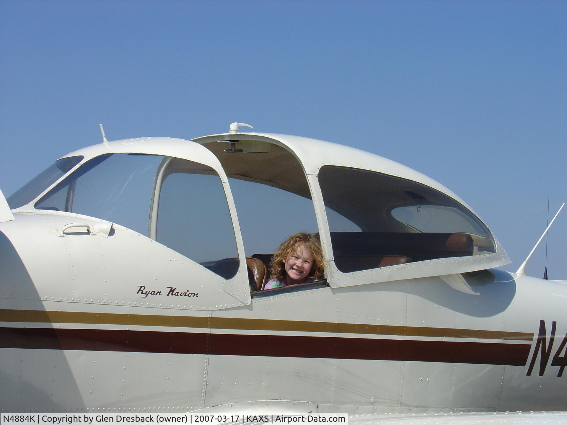 N4884K, 1949 Ryan Navion A C/N NAV-4-1884, A little pilot @ AKS
