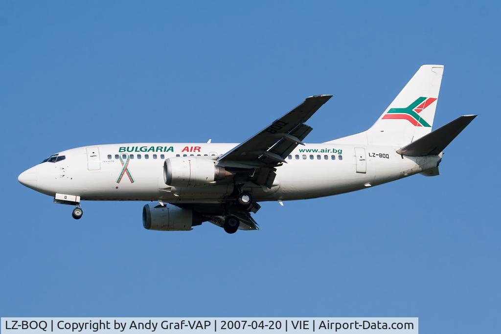 LZ-BOQ, 1992 Boeing 737-522 C/N 26687, Bulgaria Air B737-300