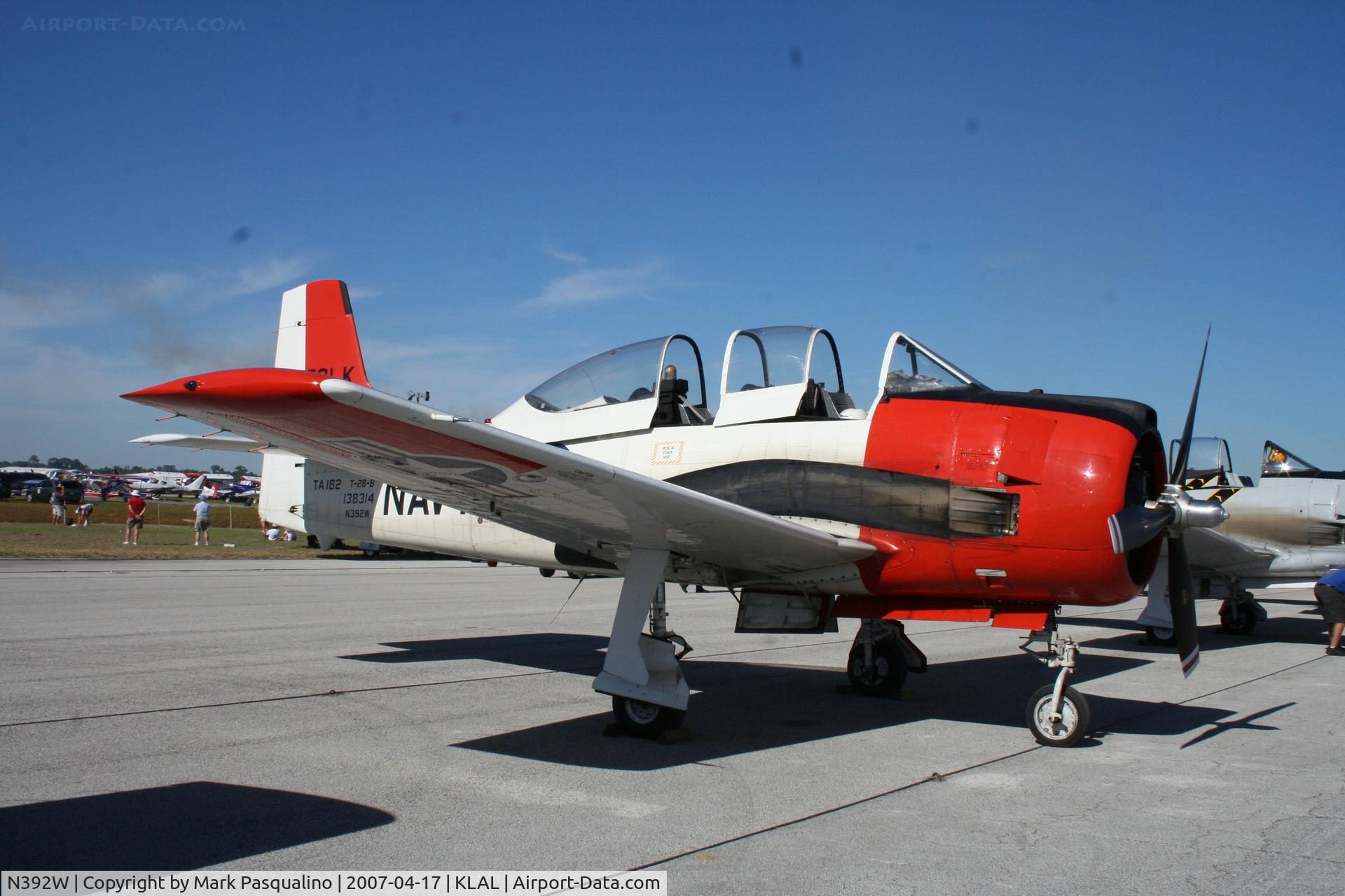 N392W, North American T-28B Trojan C/N 200-385 (138314), North American T-28B