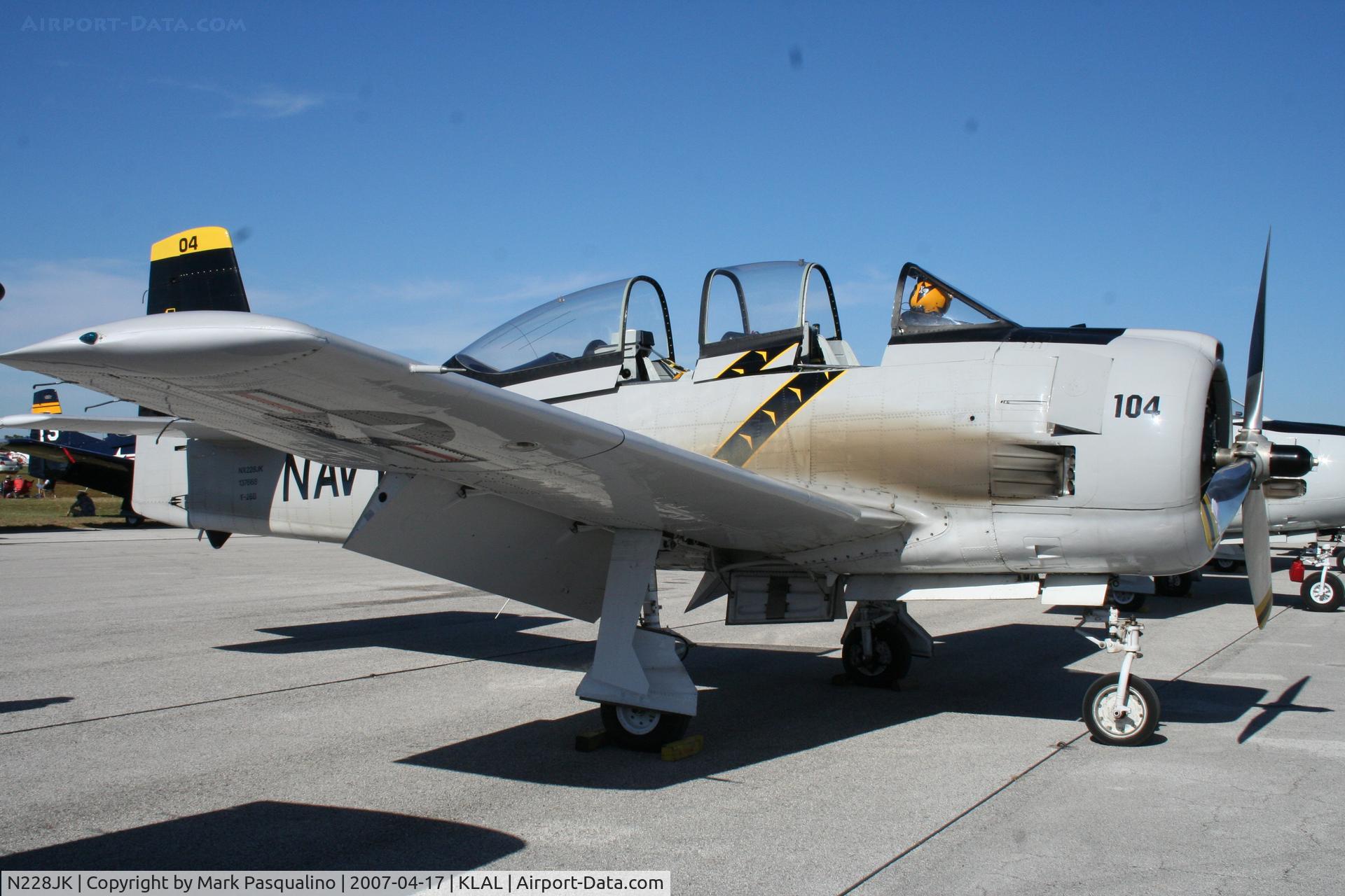 N228JK, 1955 North American T-28B Trojan C/N 200-31 (137668), North American T-28B