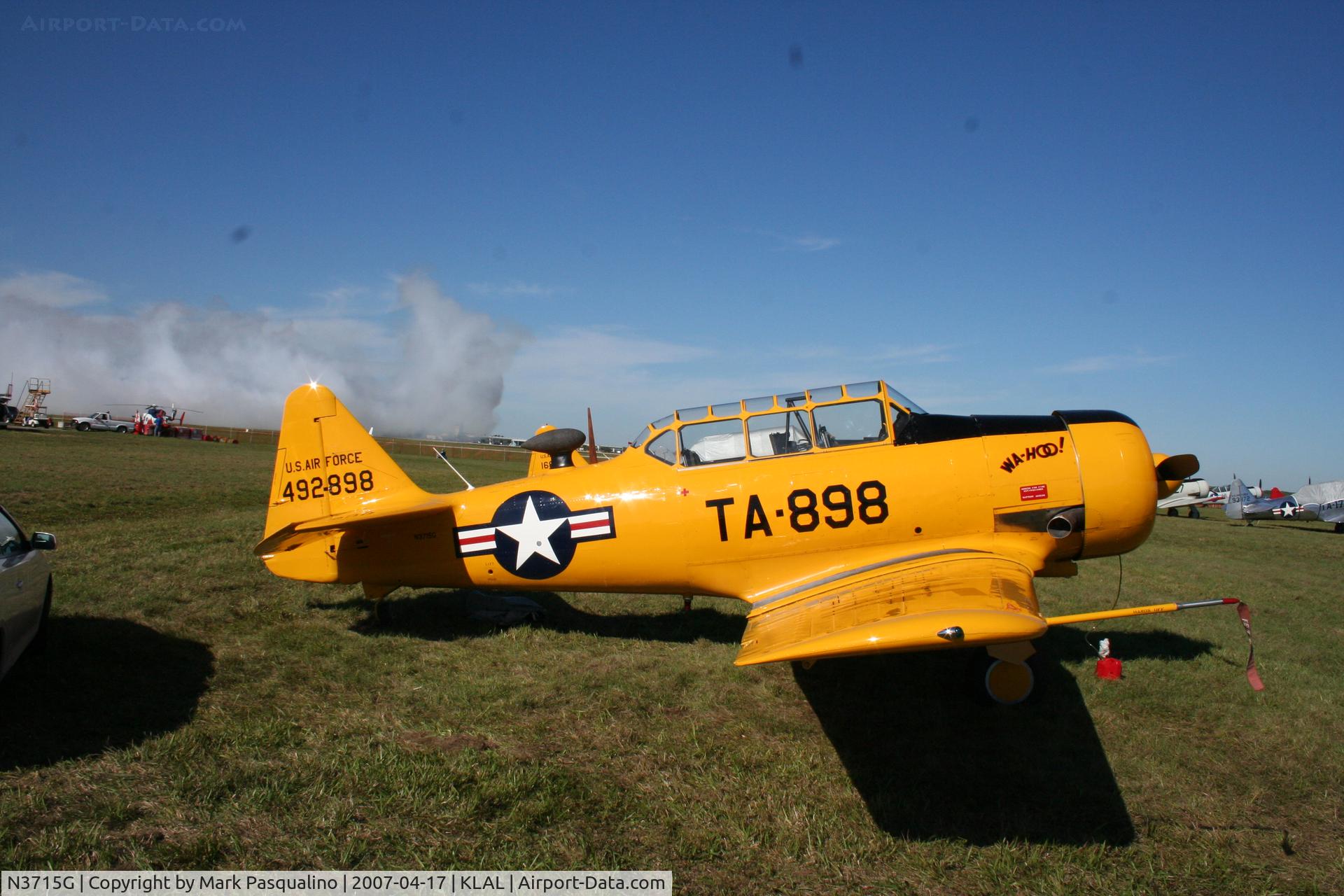 N3715G, 1949 North American AT-6G Texan C/N 168-2 (49-2898), North American AT-6G
