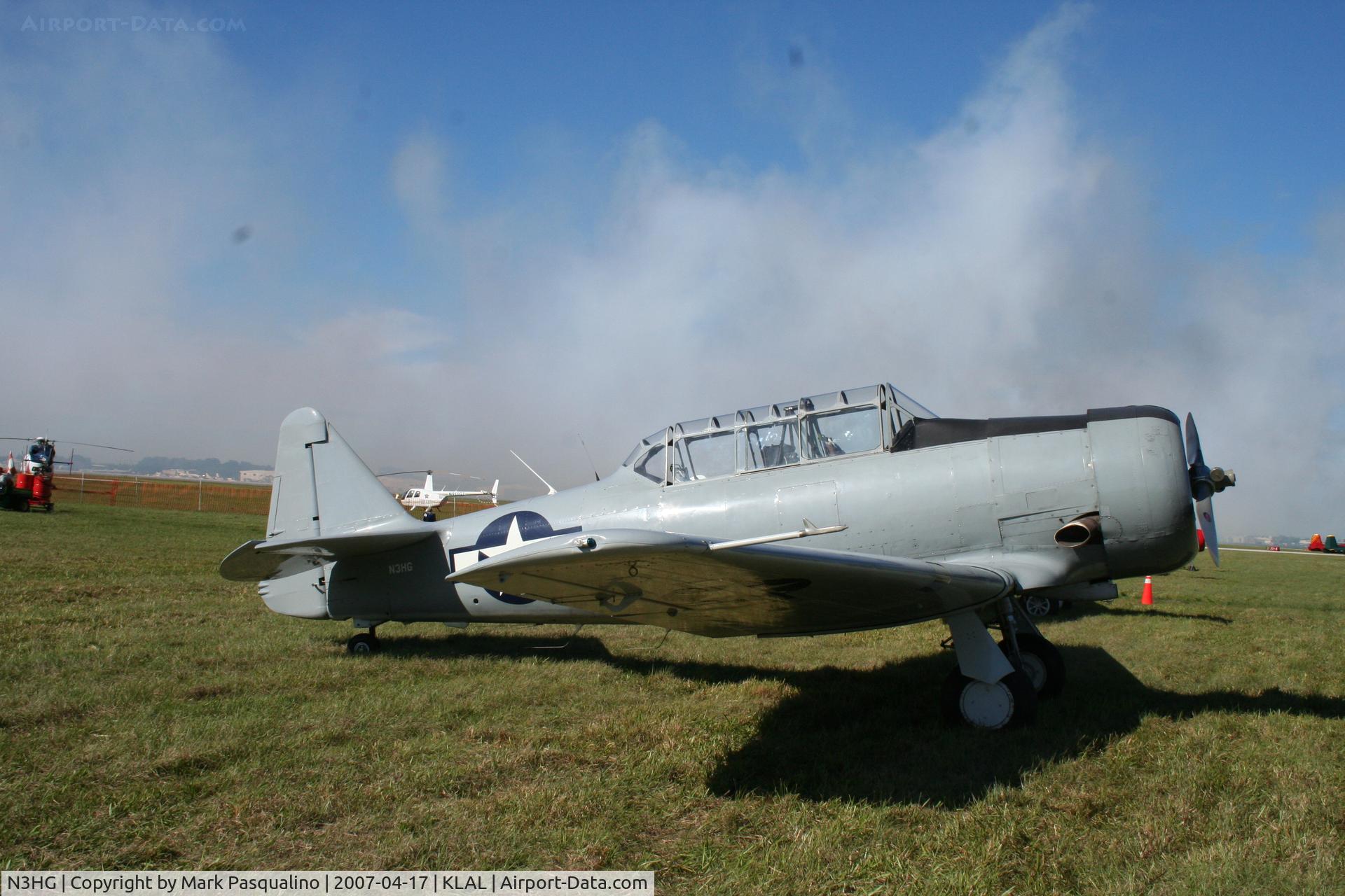 N3HG, North American T-6G Texan C/N 168-201, North American T-6G