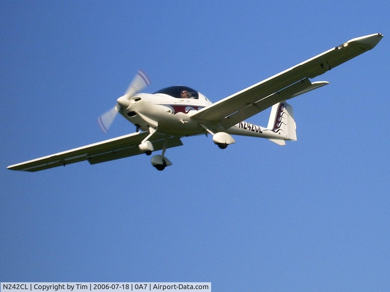 N242CL, 1998 Diamond DA-20C-1 Eclipse C/N C0042, Final approach rwy33