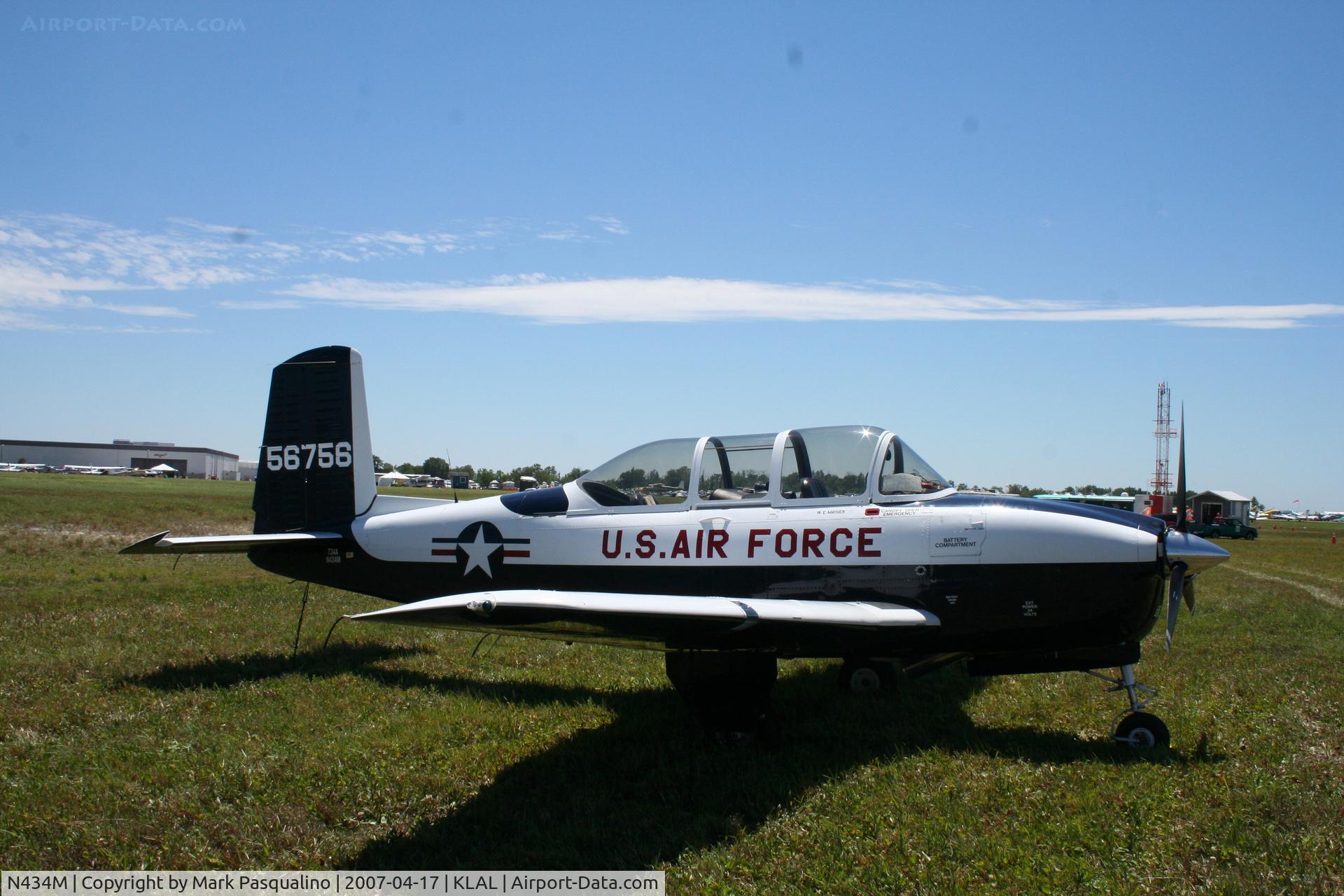 N434M, 1955 Beech A45 C/N G-756, Beech T-34A