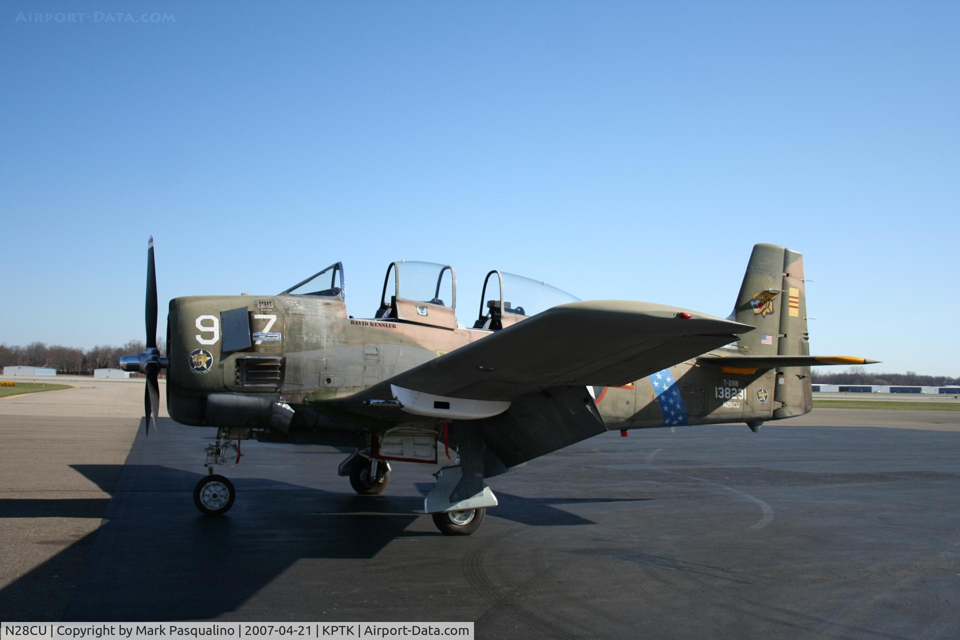 N28CU, 1956 North American T-28B C/N 200302, North American T-28B