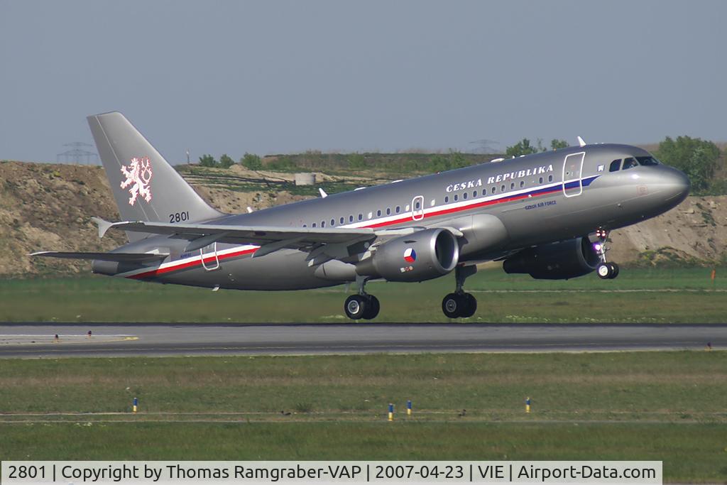 2801, 2007 Airbus ACJ319 (A319-115/CJ) C/N 2801, Czech-Air Force Airbus A319
