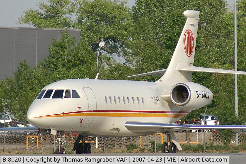 B-8020, 1996 Dassault Falcon 2000 C/N 027, CITIC GA (China International Trust Investment Company-General Aviation) Dassault Falcon 2000