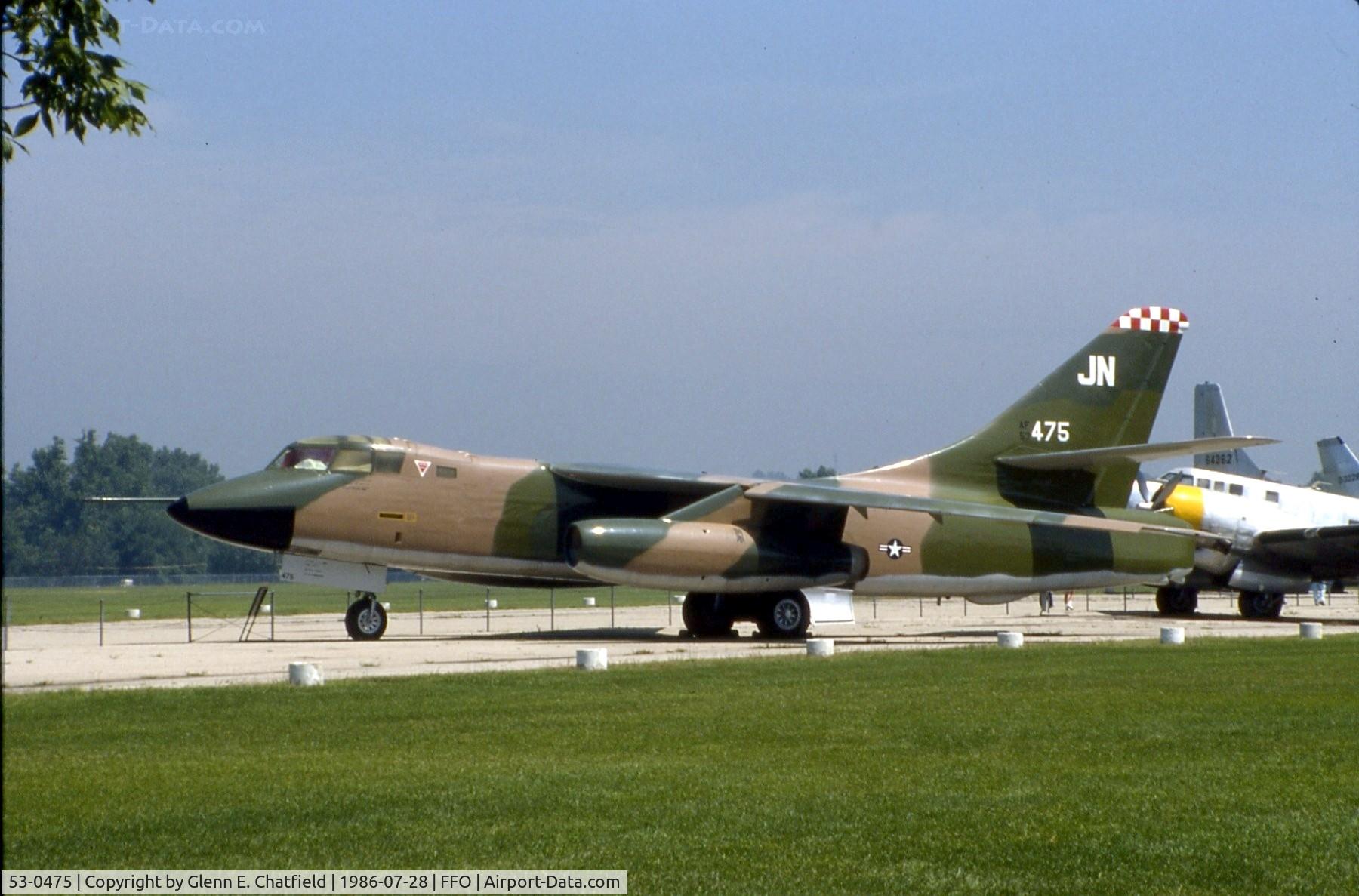 53-0475, 1953 Douglas RB-66D-DL Destroyer C/N 44356, RB-66B at the National Museum of the U.S. Air Force