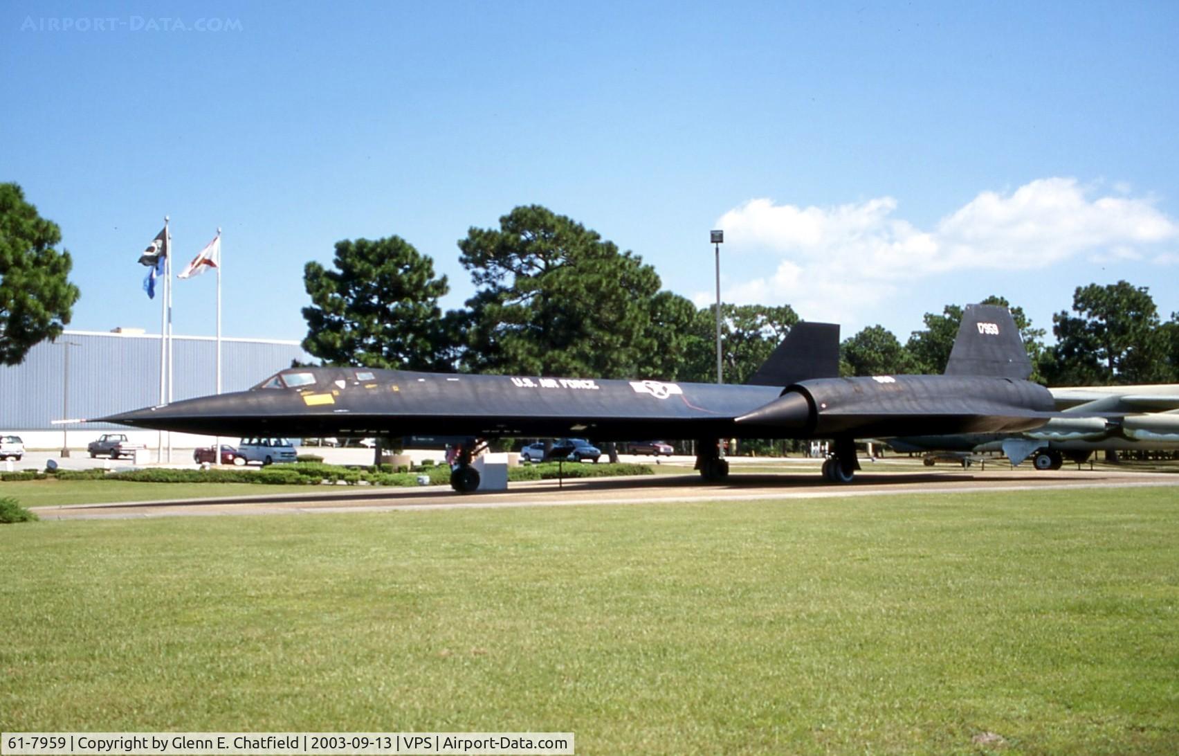 61-7959, 1961 Lockheed SR-71A Blackbird C/N 2010, SR-71A at the U.S.A.F. Armament Museum