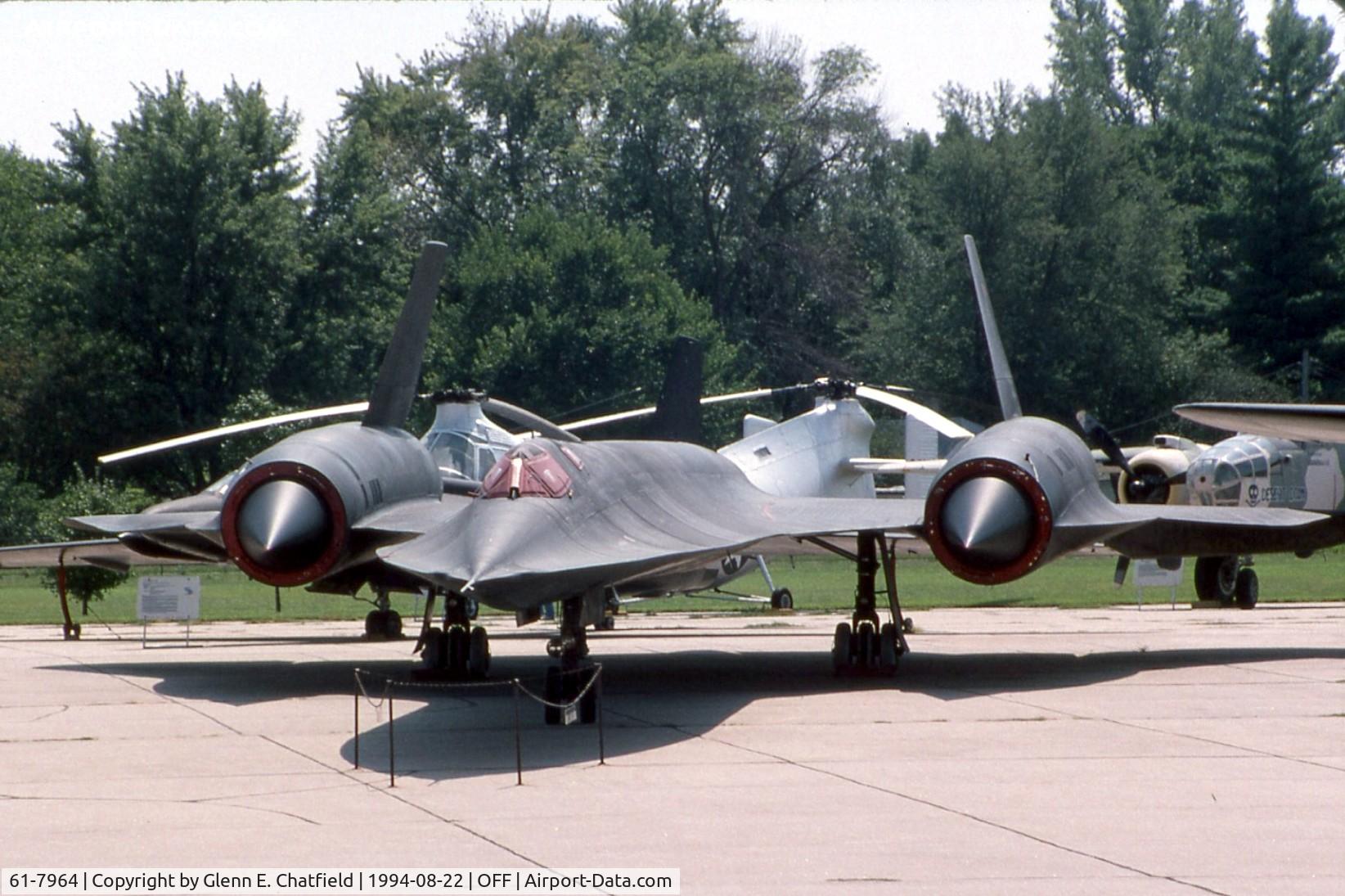 61-7964, 1961 Lockheed SR-71A Blackbird C/N 2015, SR-71A at the old Strategic Air Command Museum