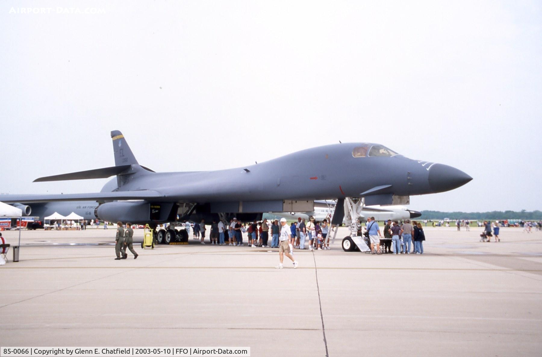 85-0066, 1985 Rockwell B-1B Lancer C/N 26, B-1B at the 100th Anniversary of Flight