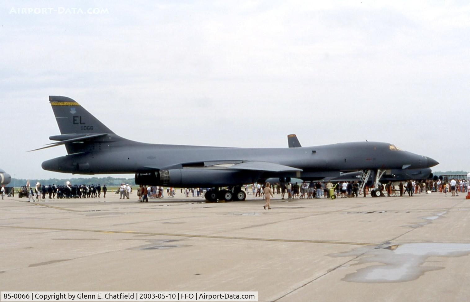85-0066, 1985 Rockwell B-1B Lancer C/N 26, B-1B at the 100th Anniversary of Flight