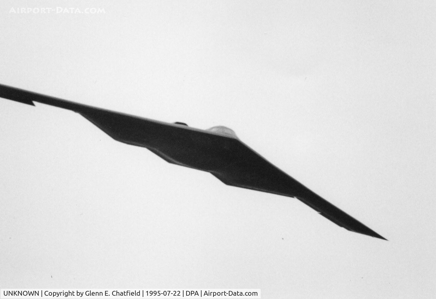 UNKNOWN, , B-2 shot with 1000mm lens, in the haze