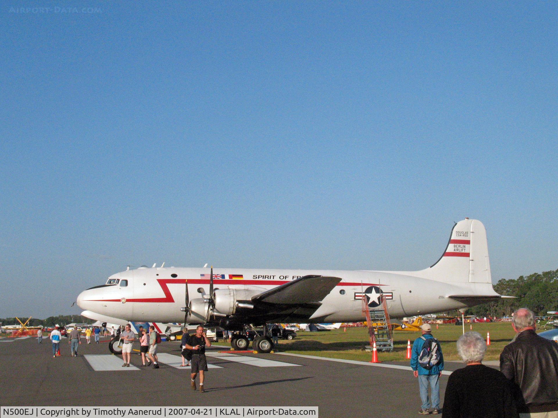 N500EJ, 1945 Douglas C-54E Skymaster (DC-4A) C/N DO316, Sun-n-Fun 2007