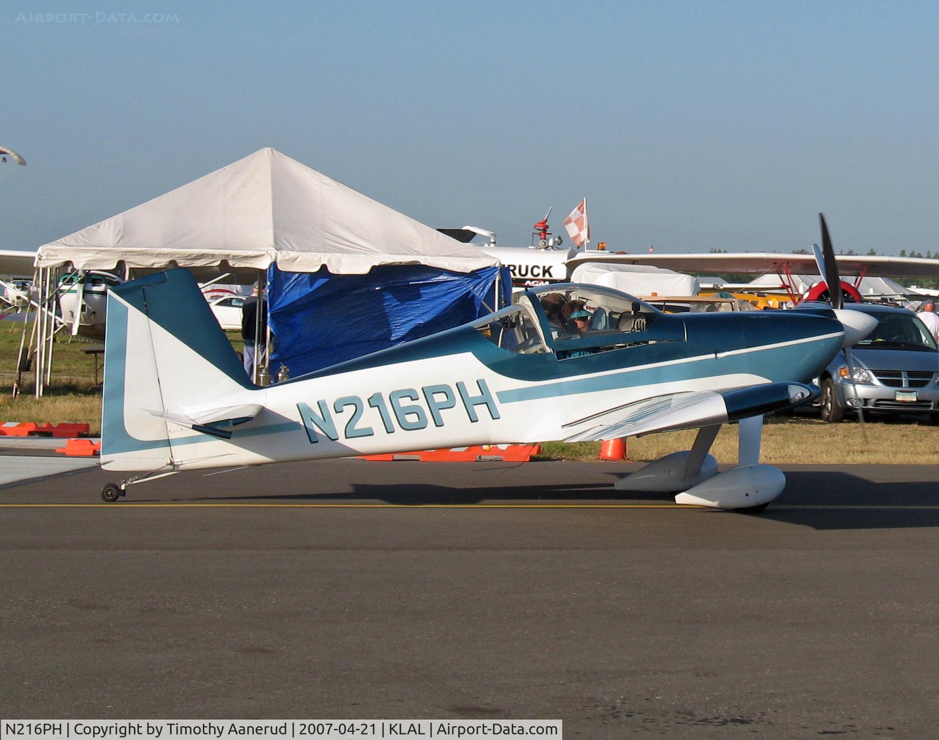 N216PH, 2005 Vans RV-6 C/N 60556, Sun-n-Fun 2007