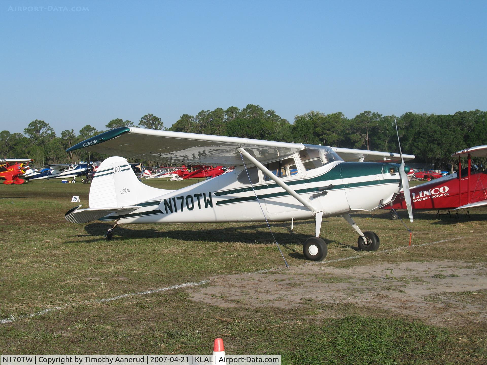 N170TW, 1951 Cessna 170A C/N 20197, Sun-n-Fun 2007