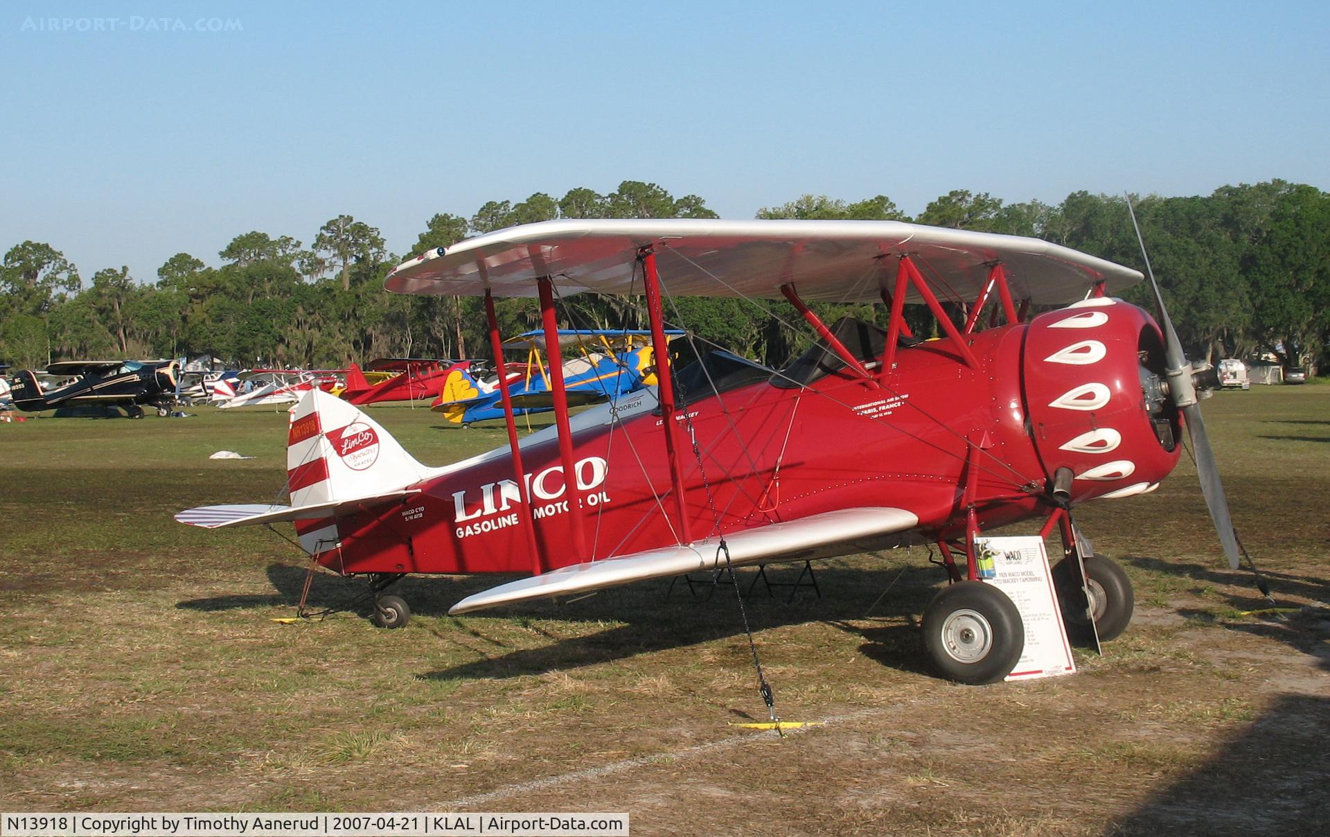 N13918, 1929 Waco ATO C/N A-118, Sun-n-Fun 2007