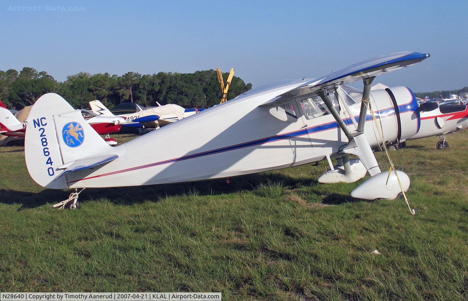 N28640, 1940 Fairchild 24W-40 C/N W40-160, Sun-n-Fun 2007