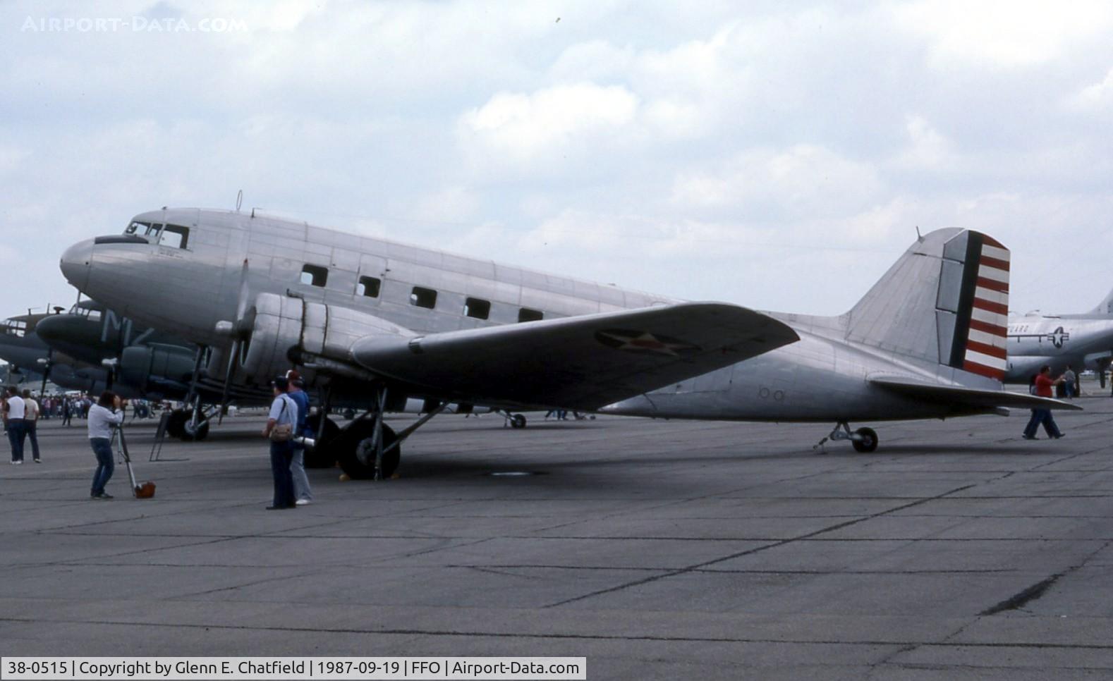 38-0515, 1938 Douglas C-39 C/N 2072, C-39 at the National Museum of the U.S. Air Force